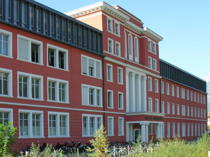 Gebäude des Kollegium St. Fidelis in Stans 